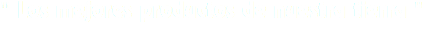 " Los mejores productos de nuestra tierra "